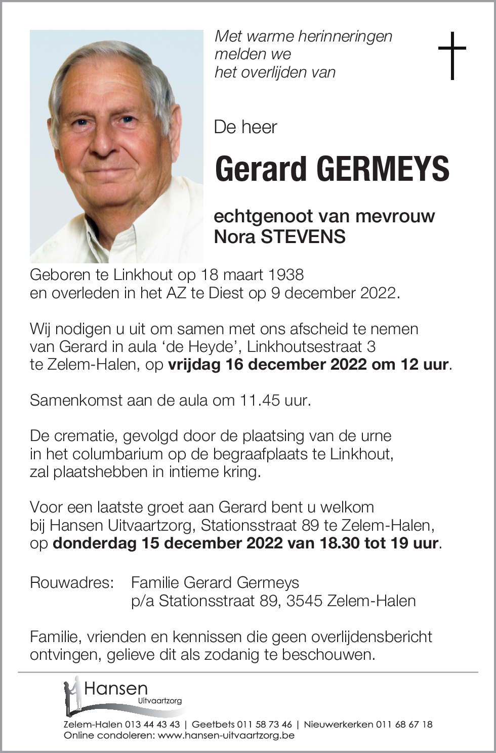 Gerard GERMEYS