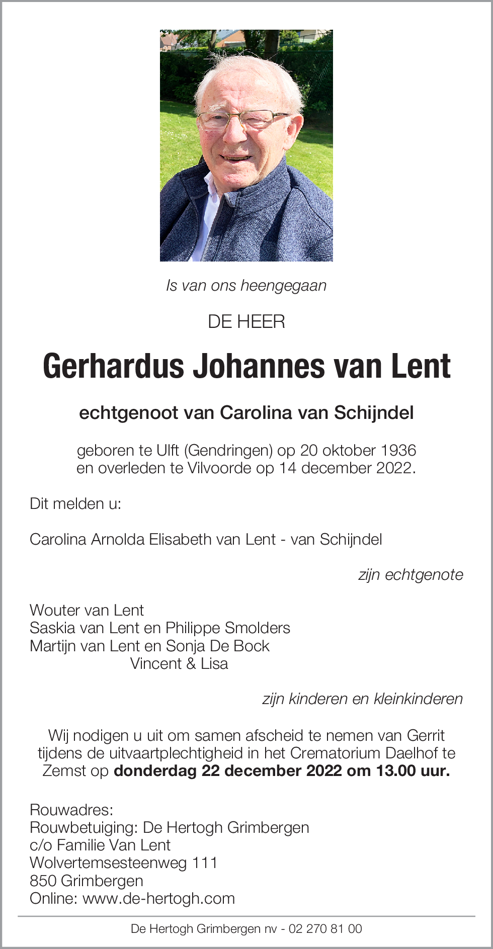 Gerardus van Lent