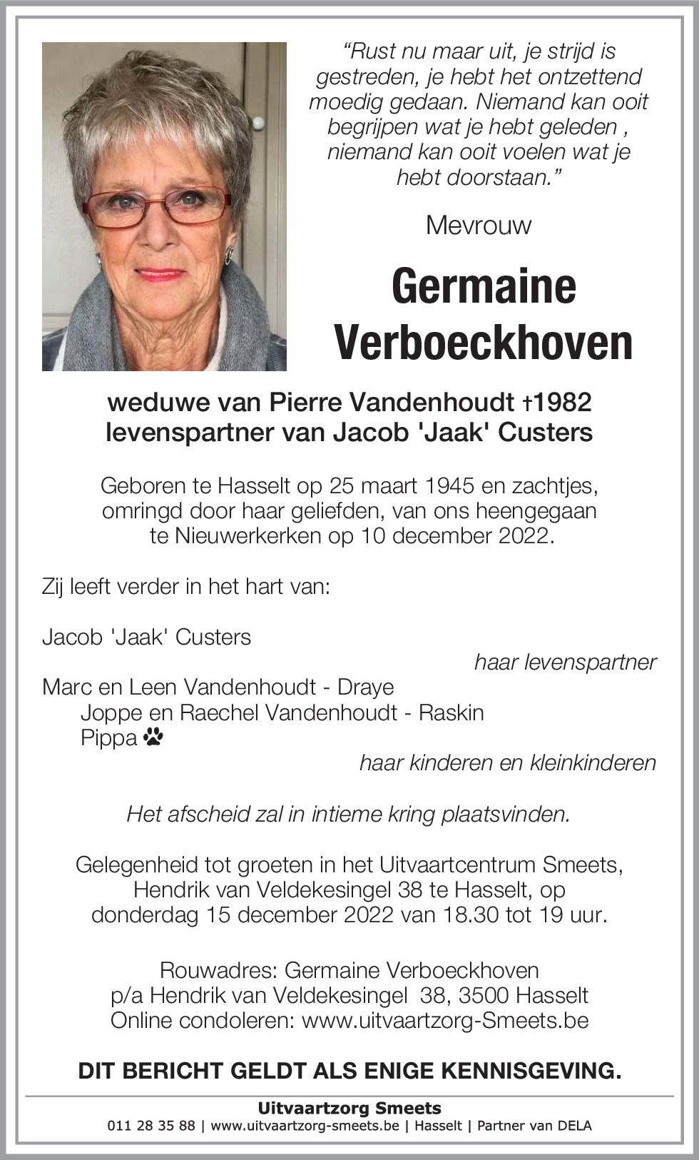 Germaine Verboeckhoven