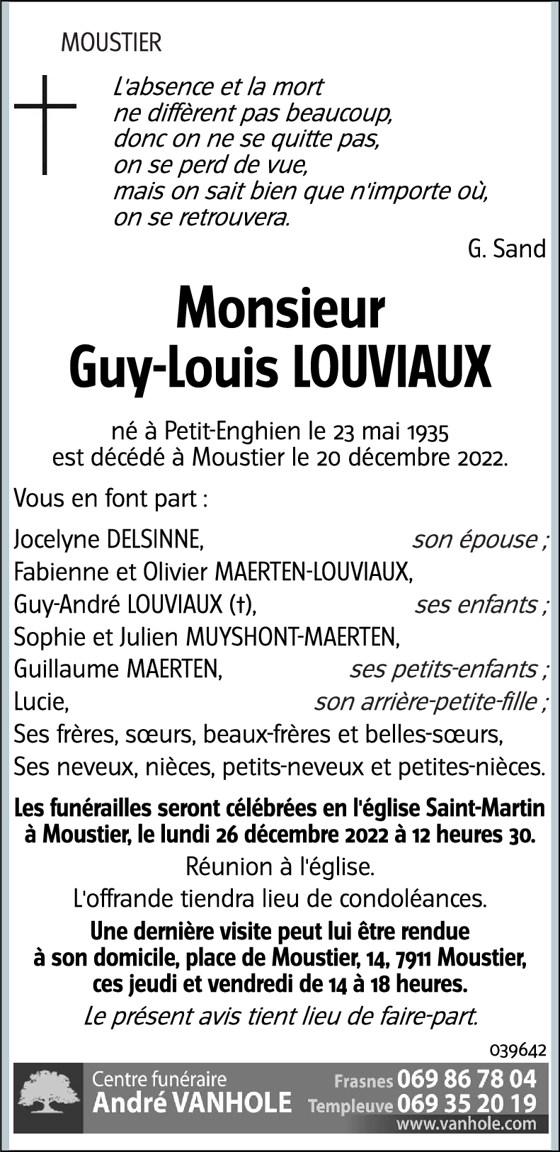 Guy-Louis LOUVIAUX