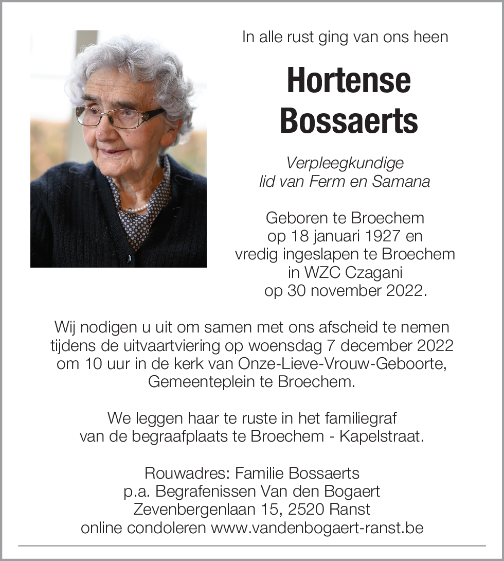 Hortense Bossaerts