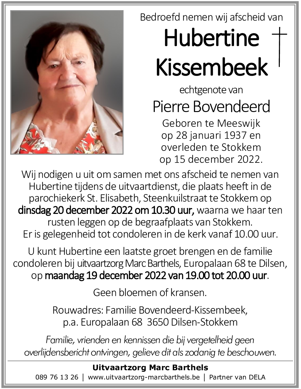 Hubertine Kissembeek