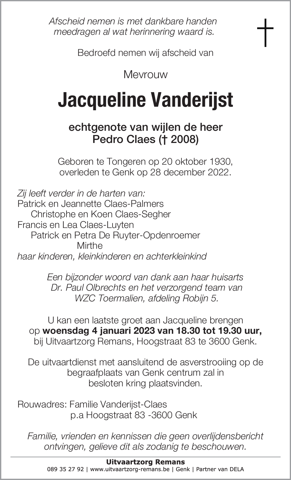 Jacqueline Vanderijst