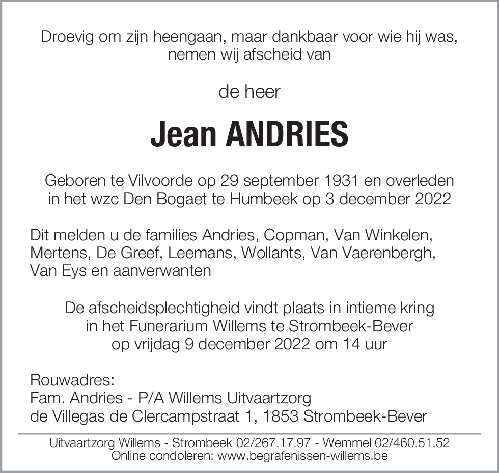 Jean Andries