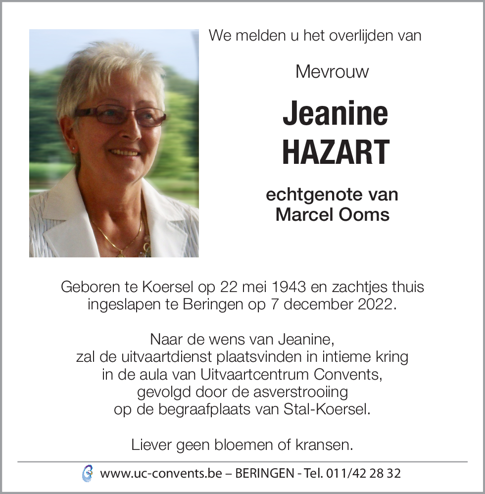 Jeanine Hazart