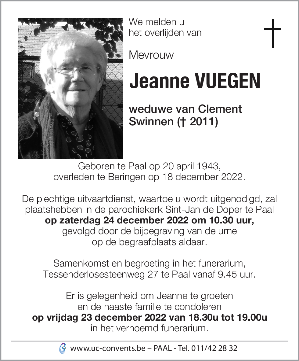 Jeanne Vuegen