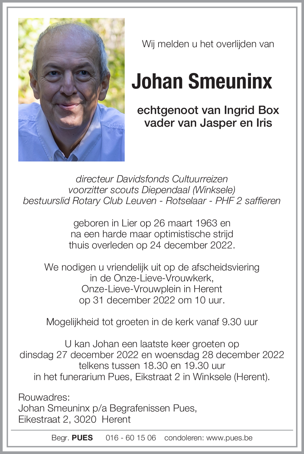 Johan Smeuninx