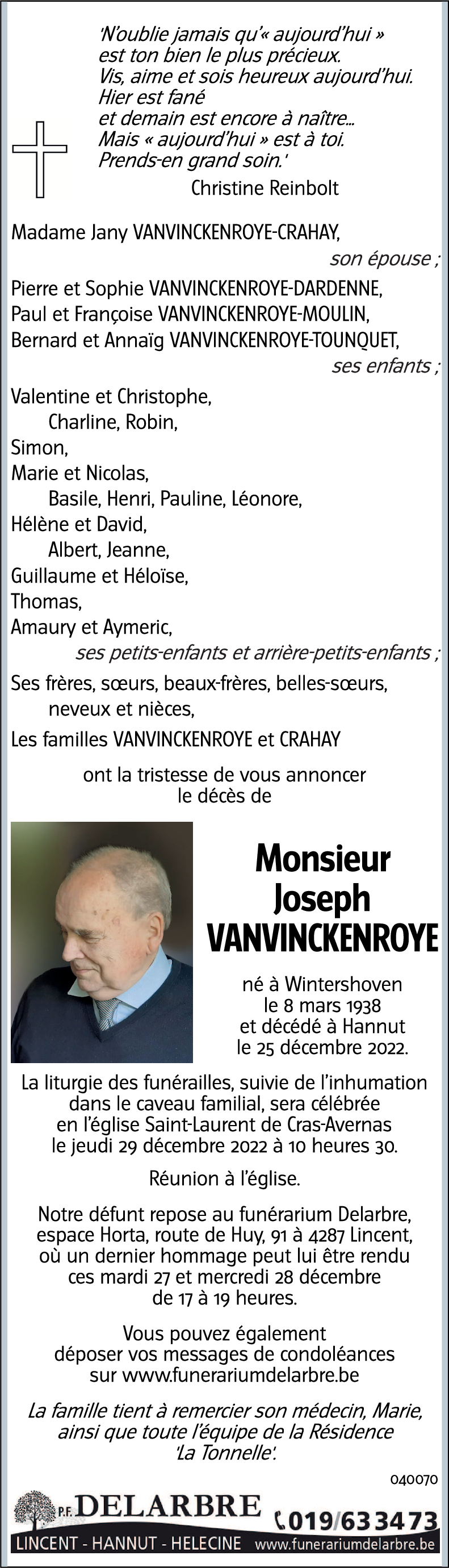 Joseph Vanvinckenroye