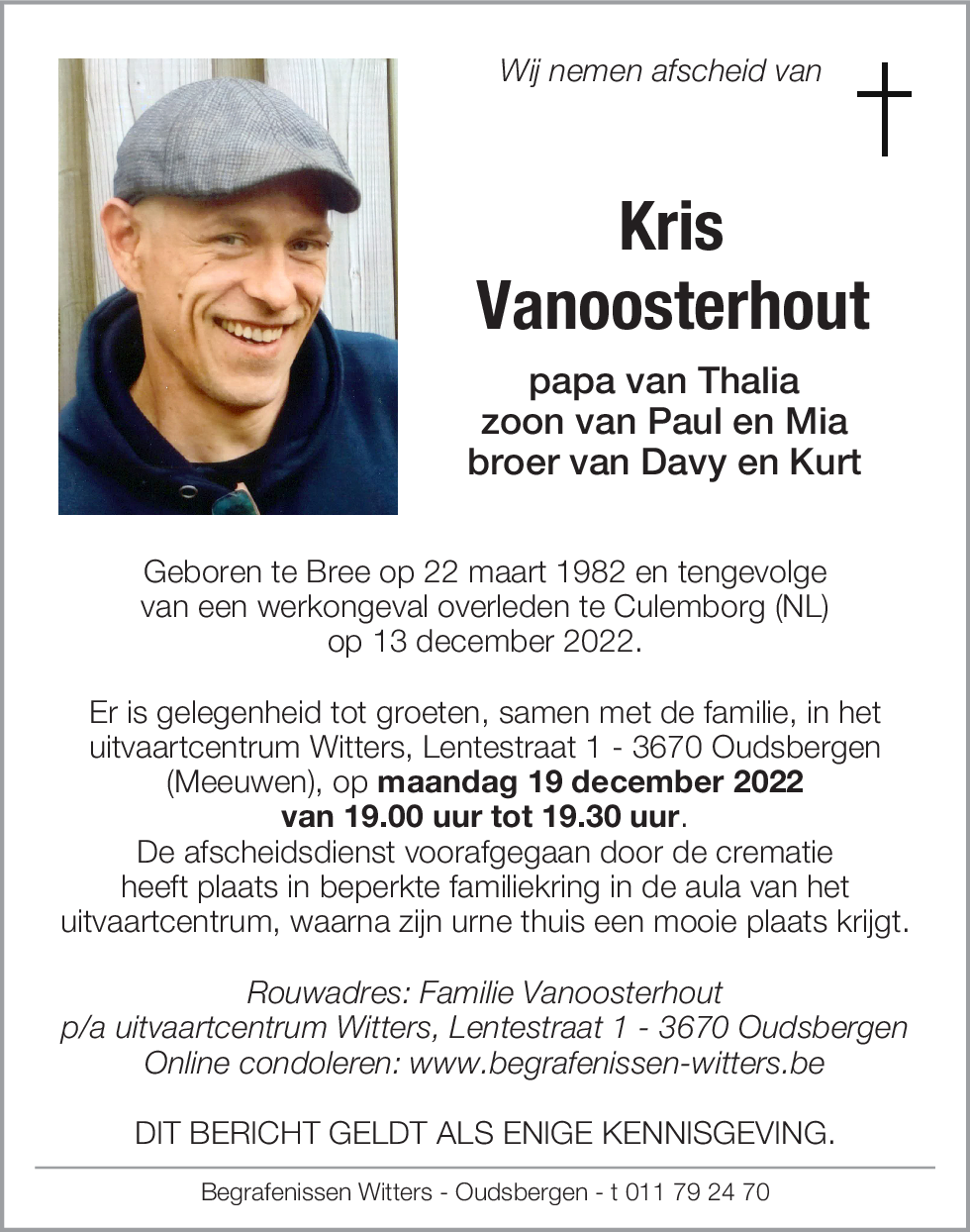 Kris Vanoosterhout
