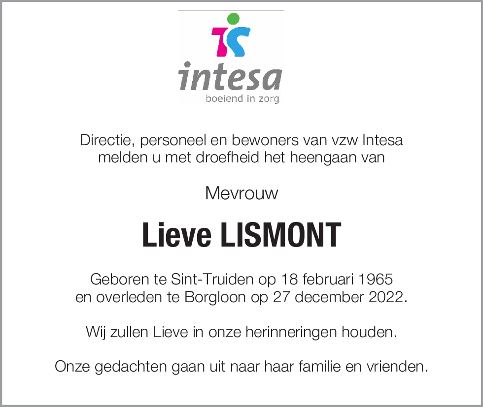 Lieve Lismont