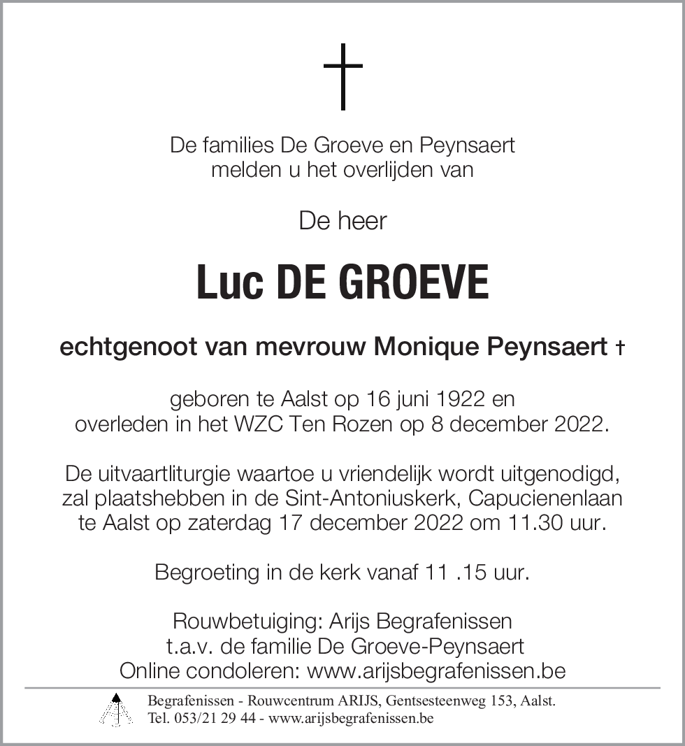 Luc De Groeve