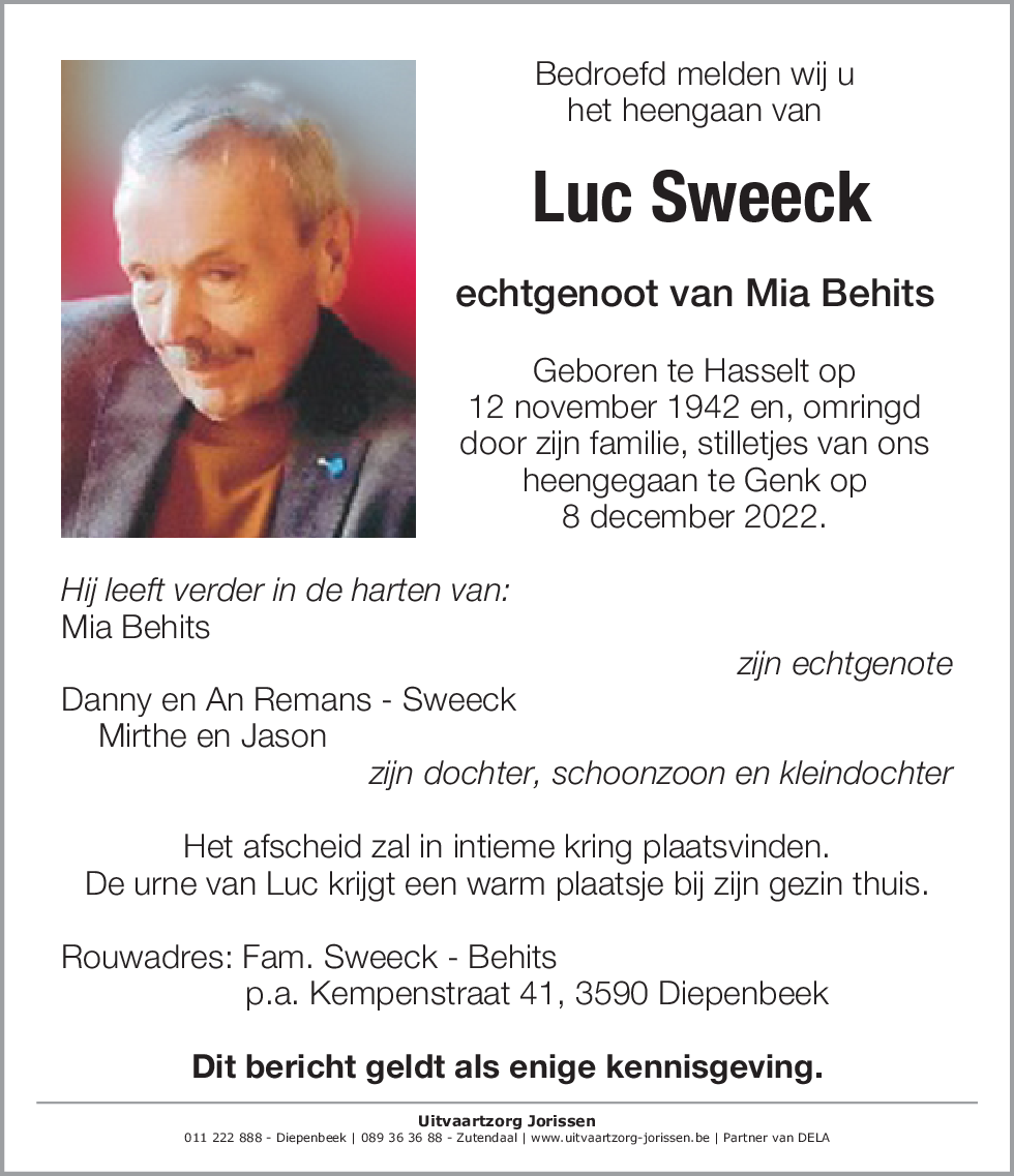 Luc Sweeck