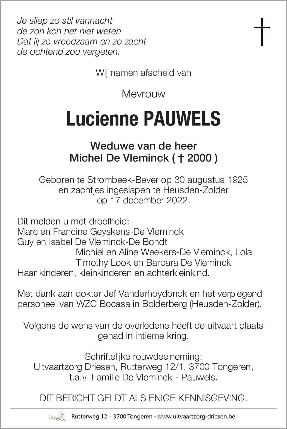 Lucienne Pauwels