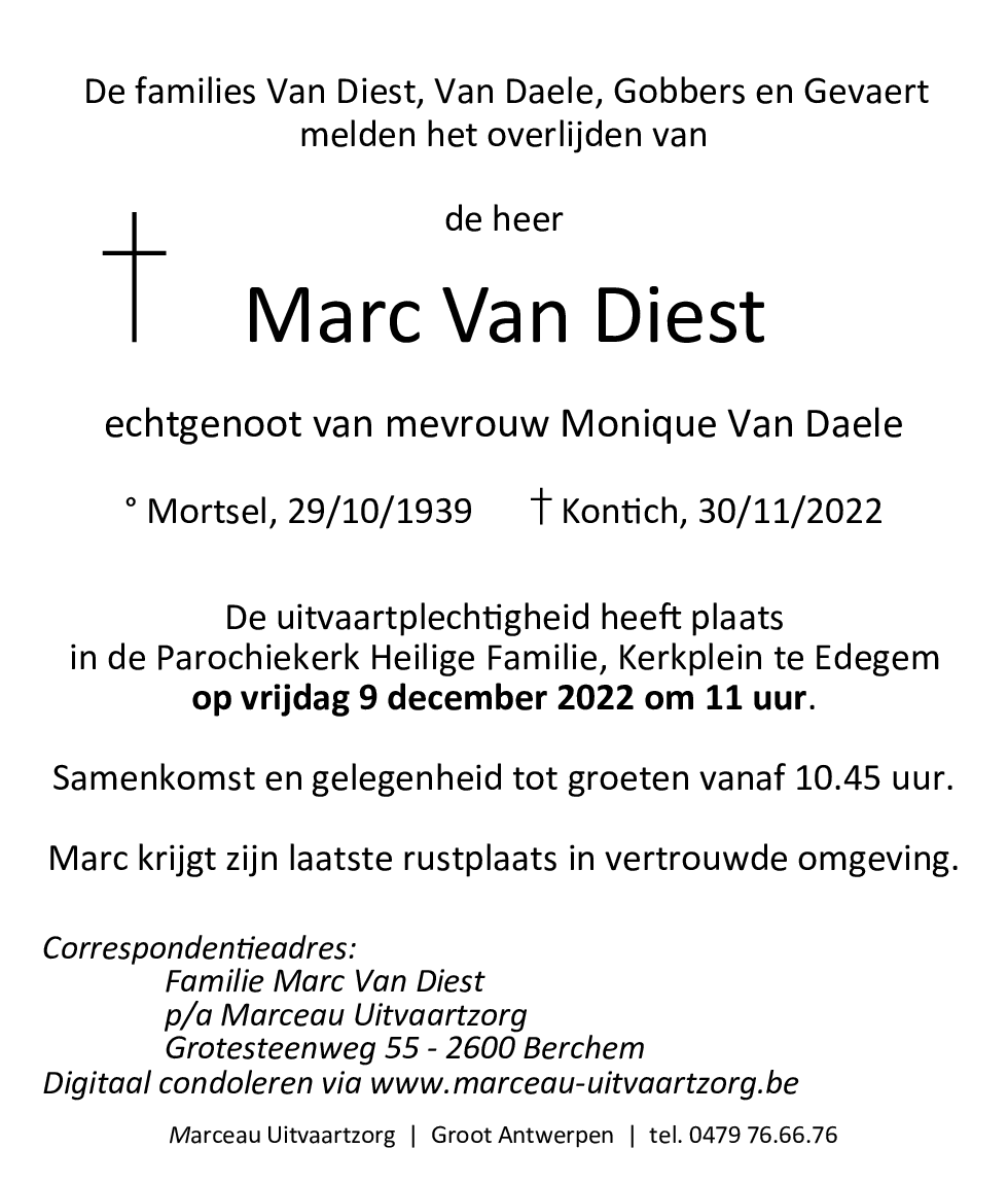 Marc Van Diest