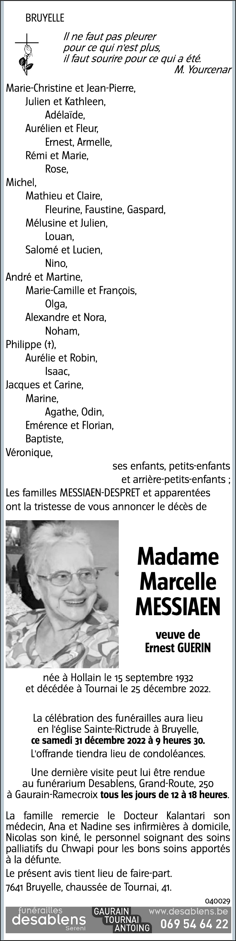 Marcelle MESSIAEN