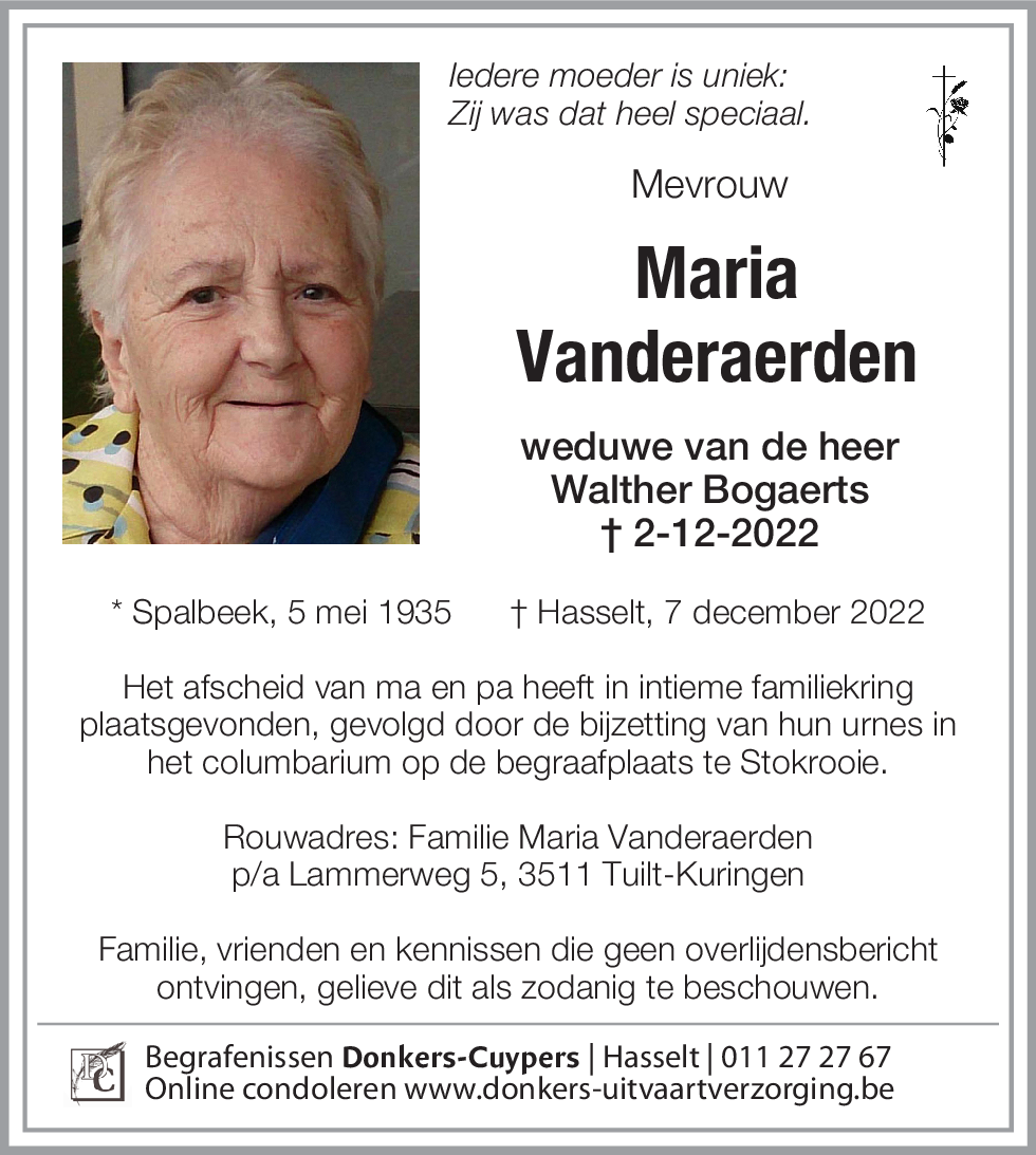 Maria Vanderaerden
