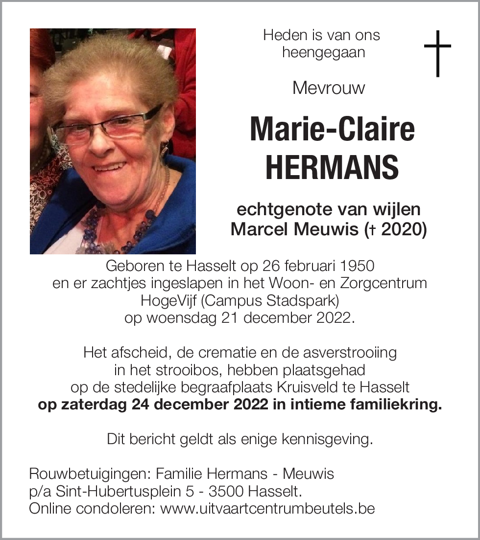 Marie-Claire Hermans