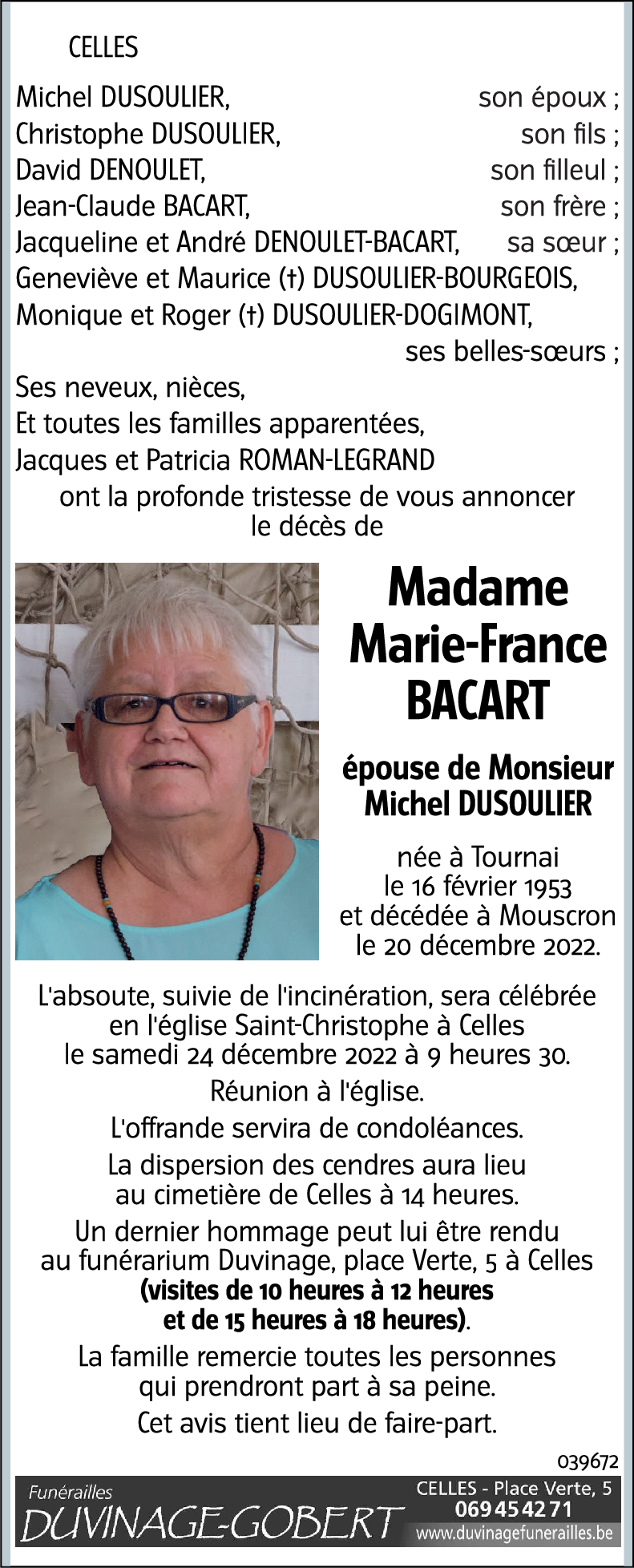 Marie-France Bacart