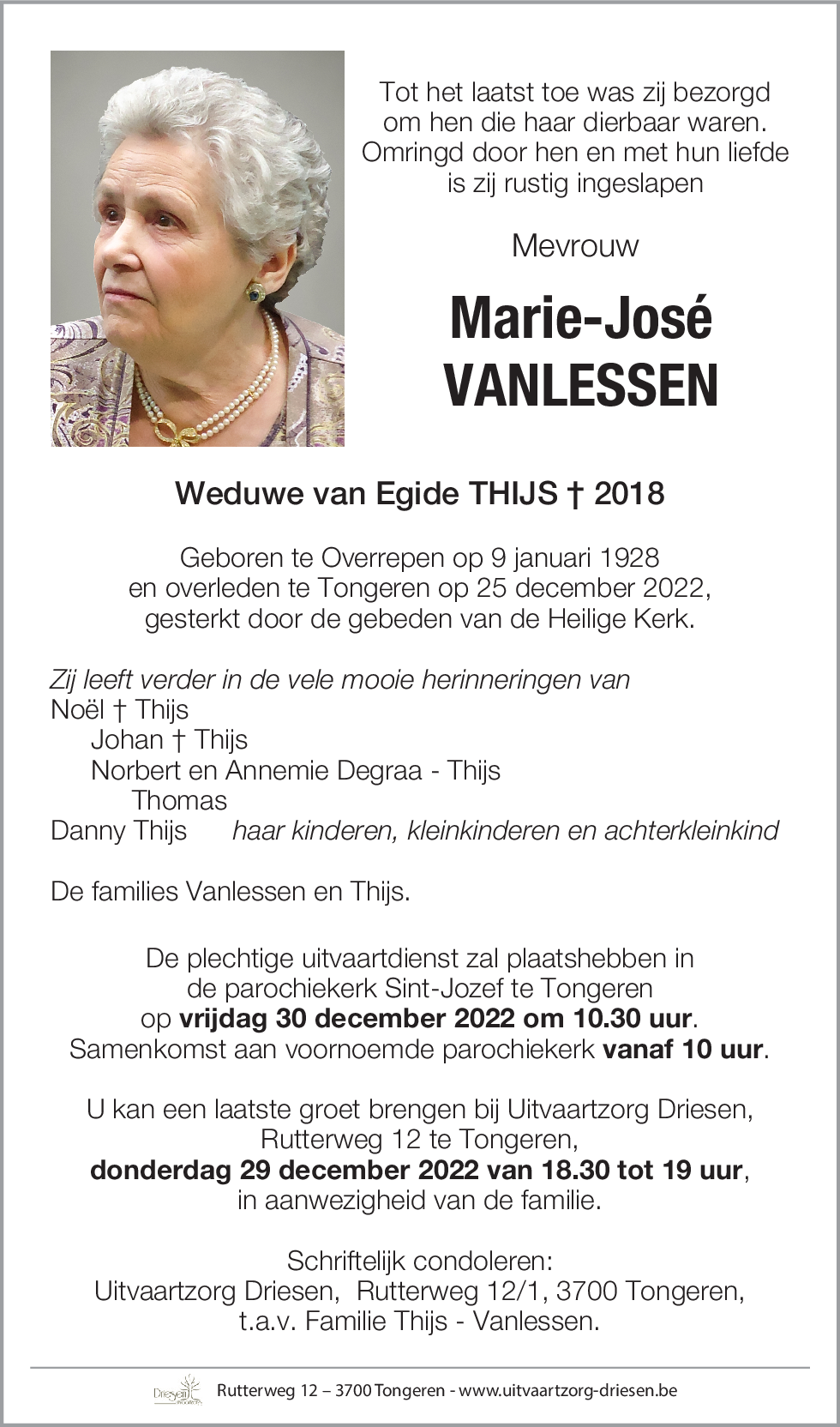 Marie-José Vanlessen