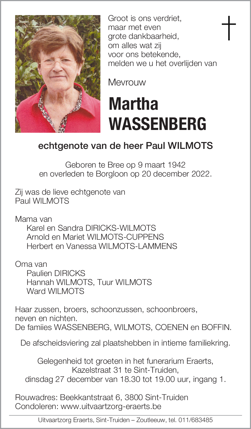 Martha Wassenberg