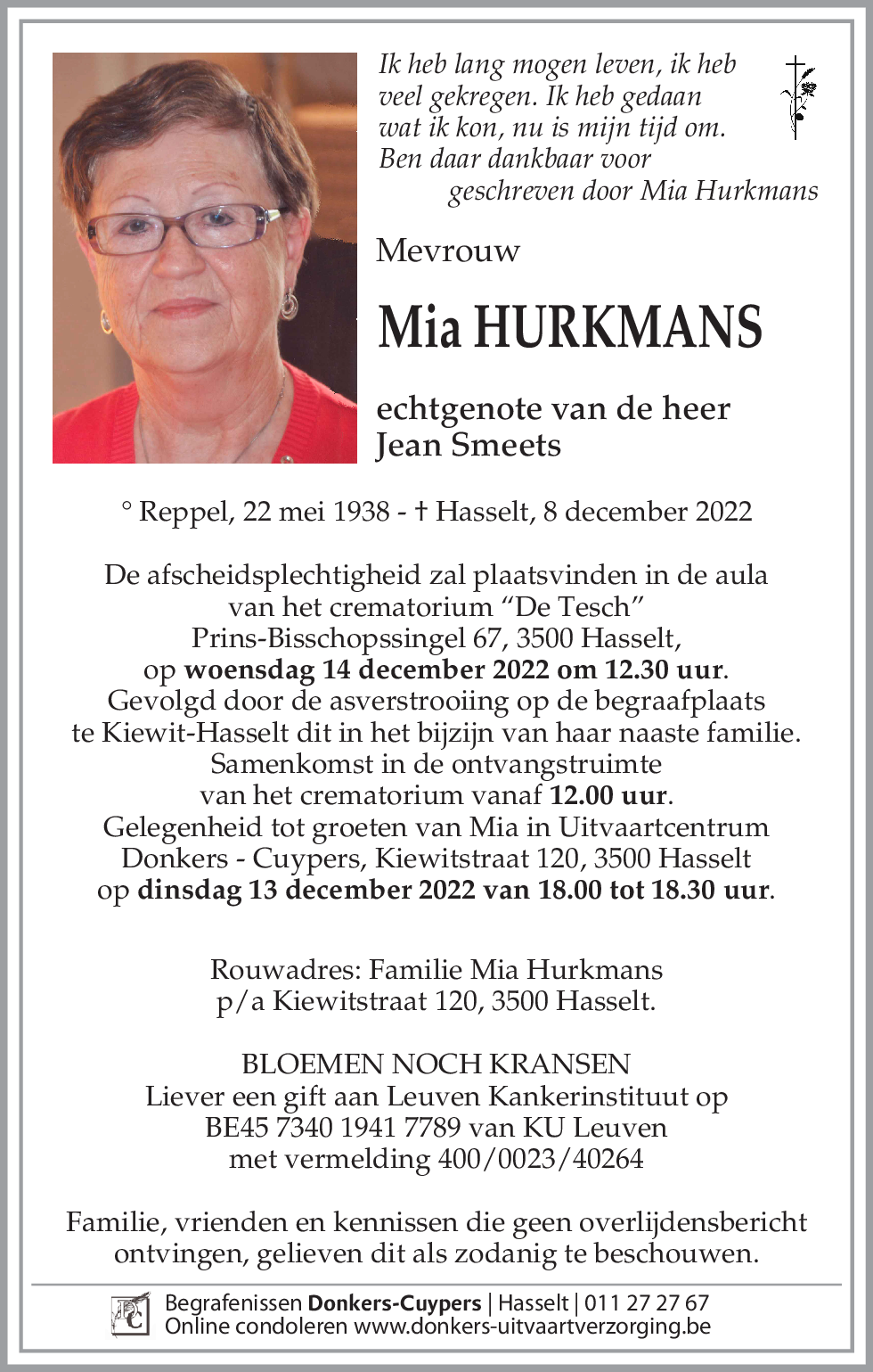 Mia Hurkmans