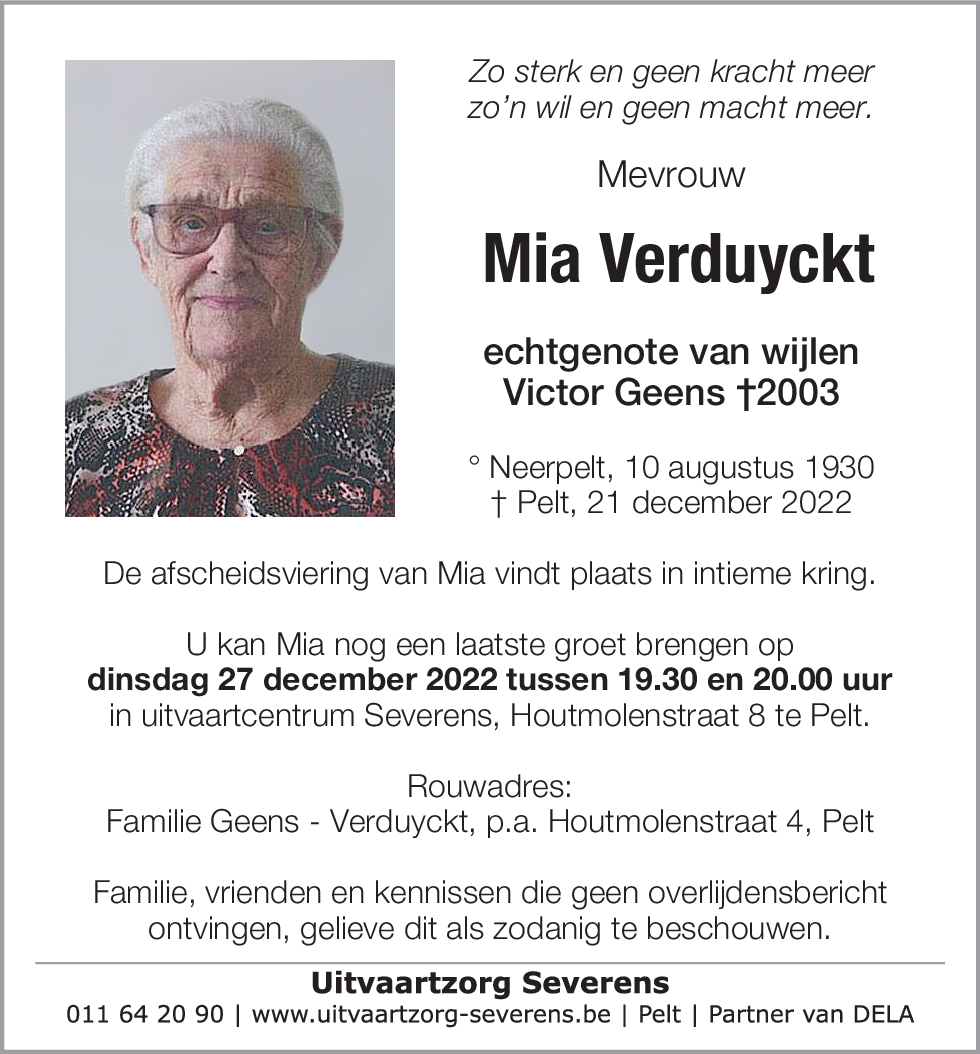 Mia Verduyckt