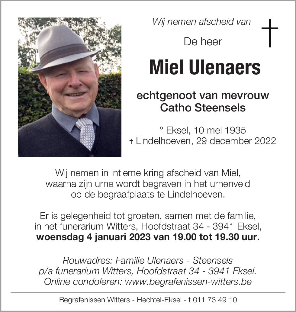Miel Ulenaers