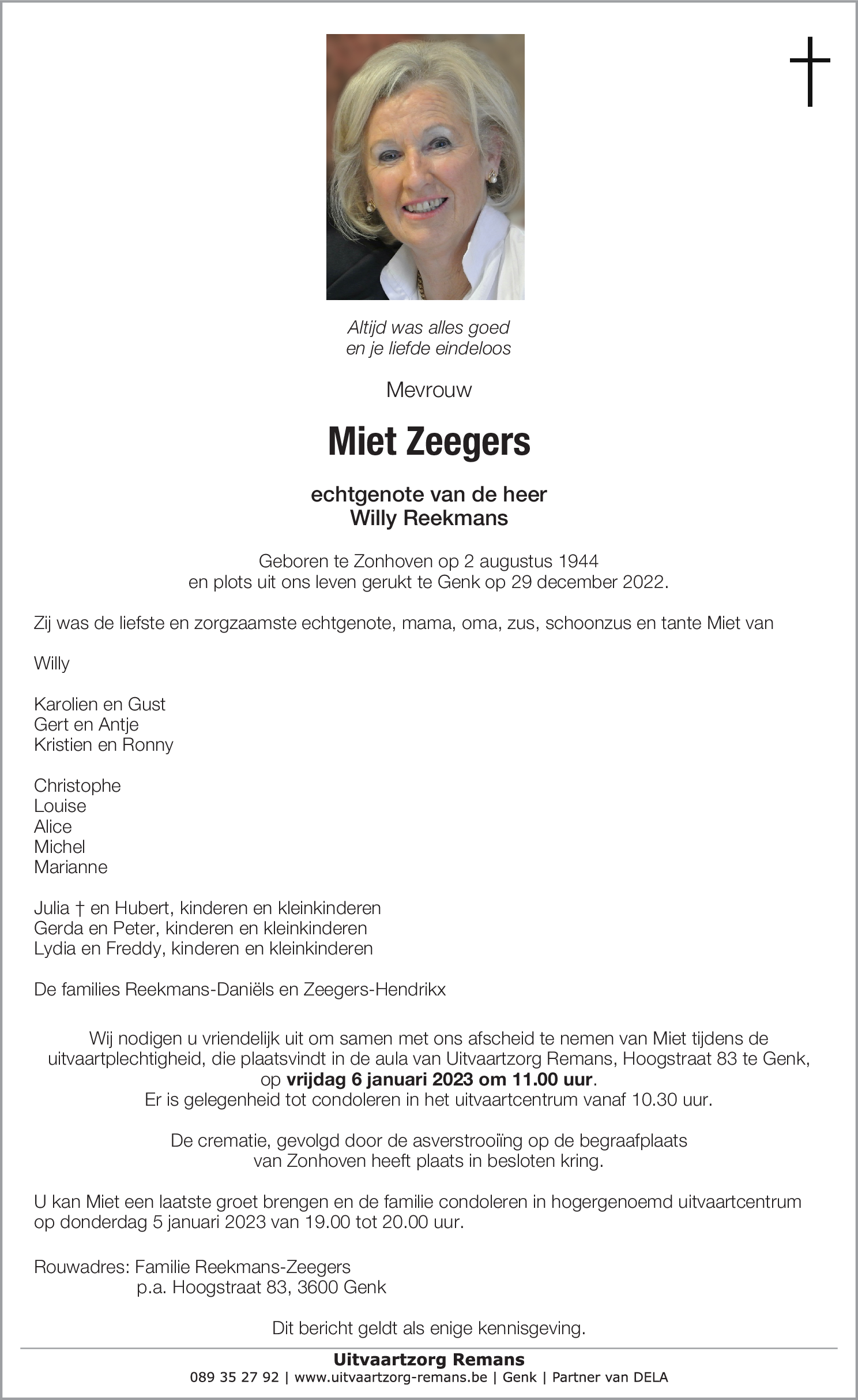 Miet Zeegers