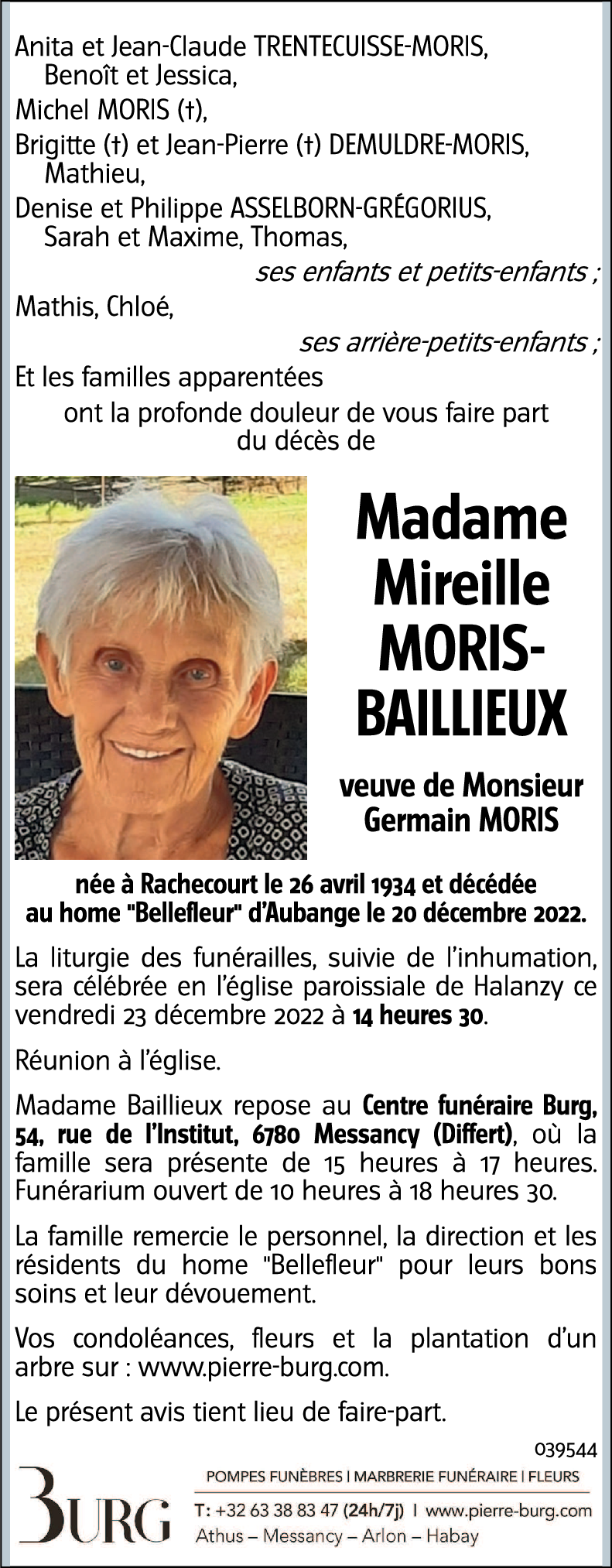 Mireille MORIS-BAILLIEUX