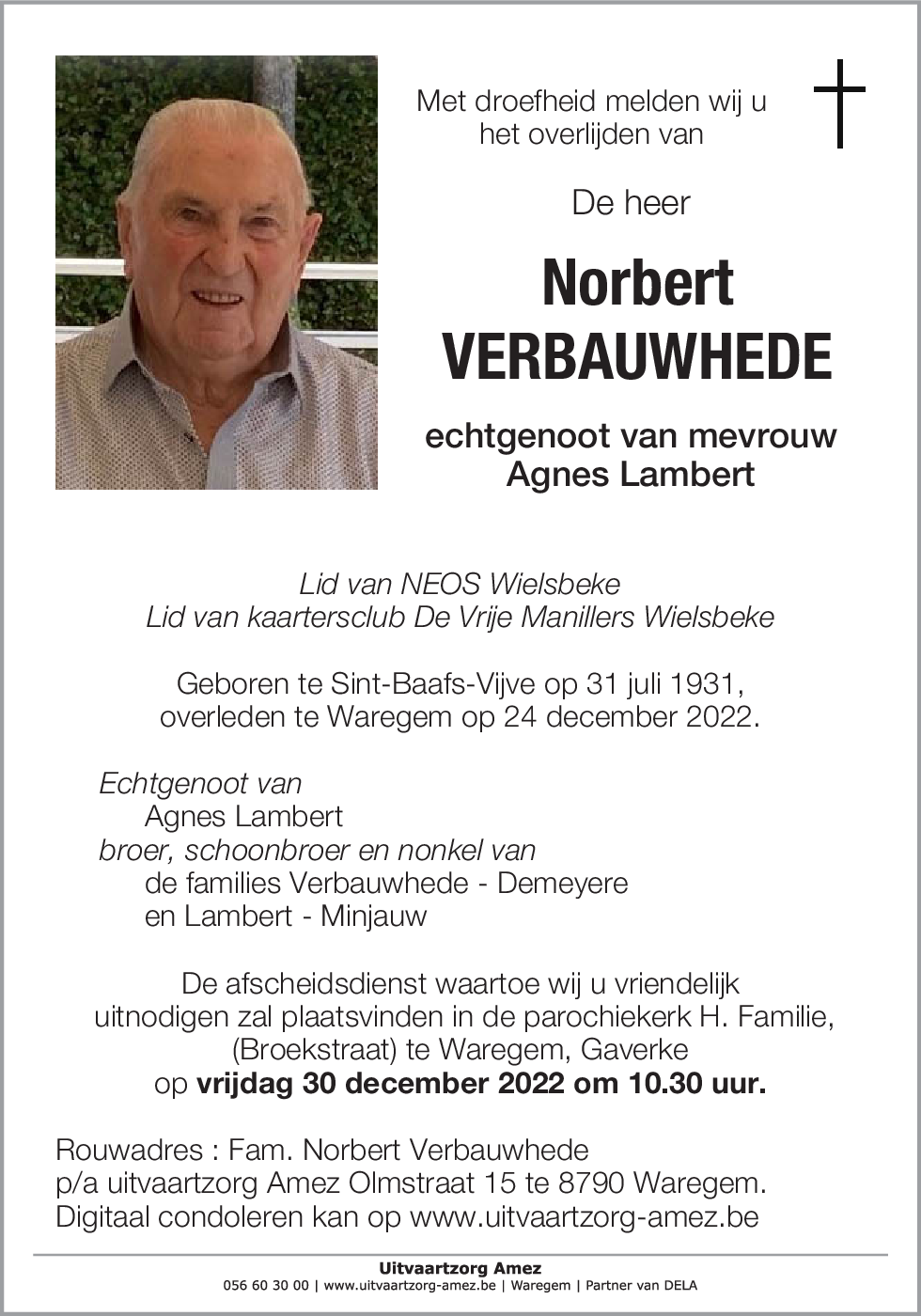 Norbert Verbauwhede