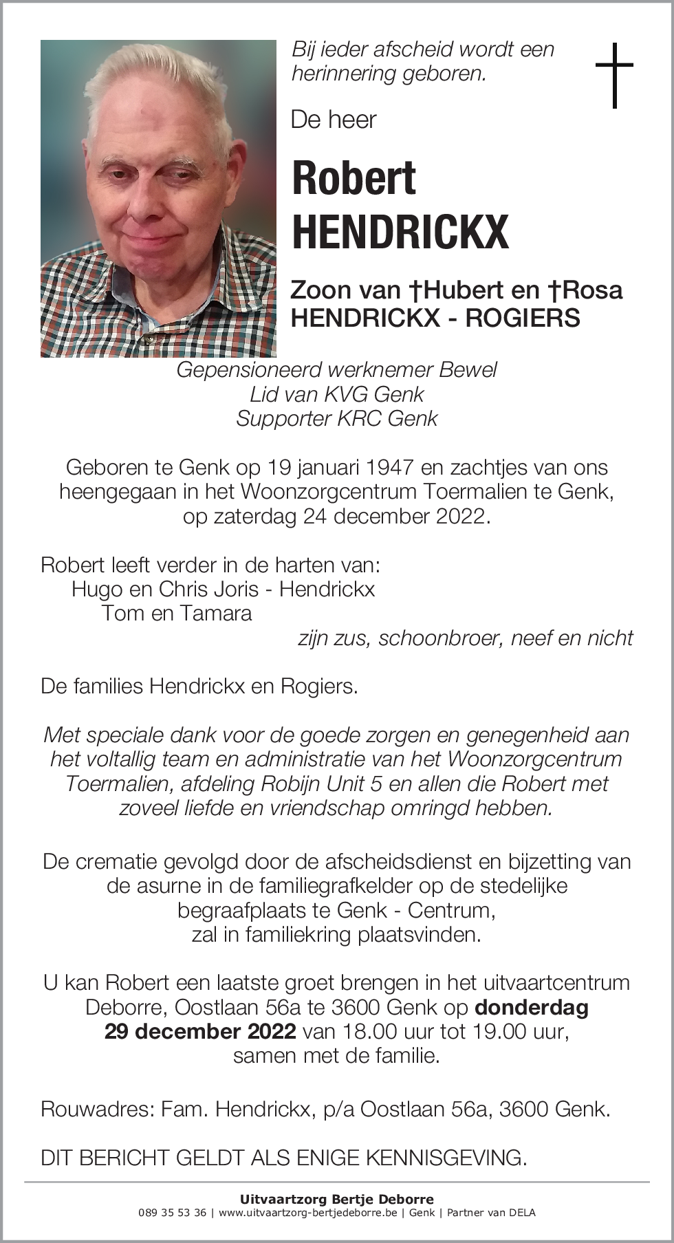 Robert Hendrickx