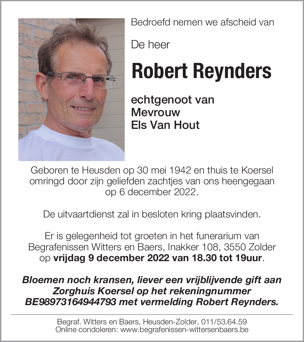 Robert Reynders