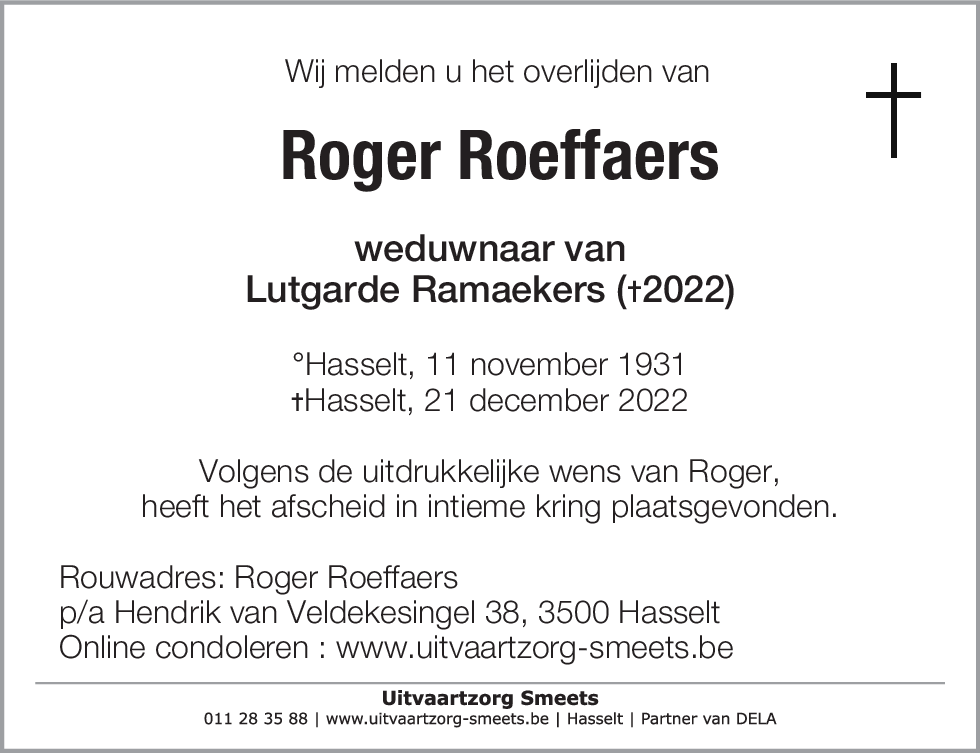 Roger Roeffaers