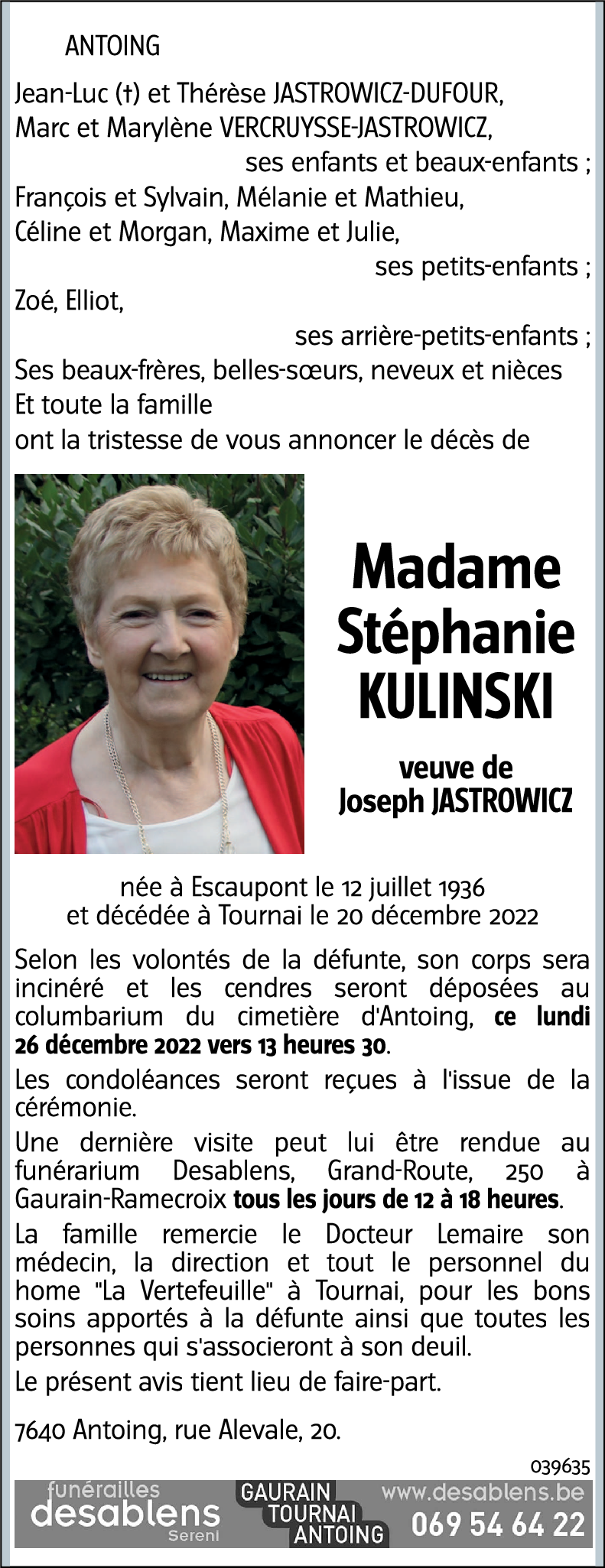 Stéphanie KULINSKI