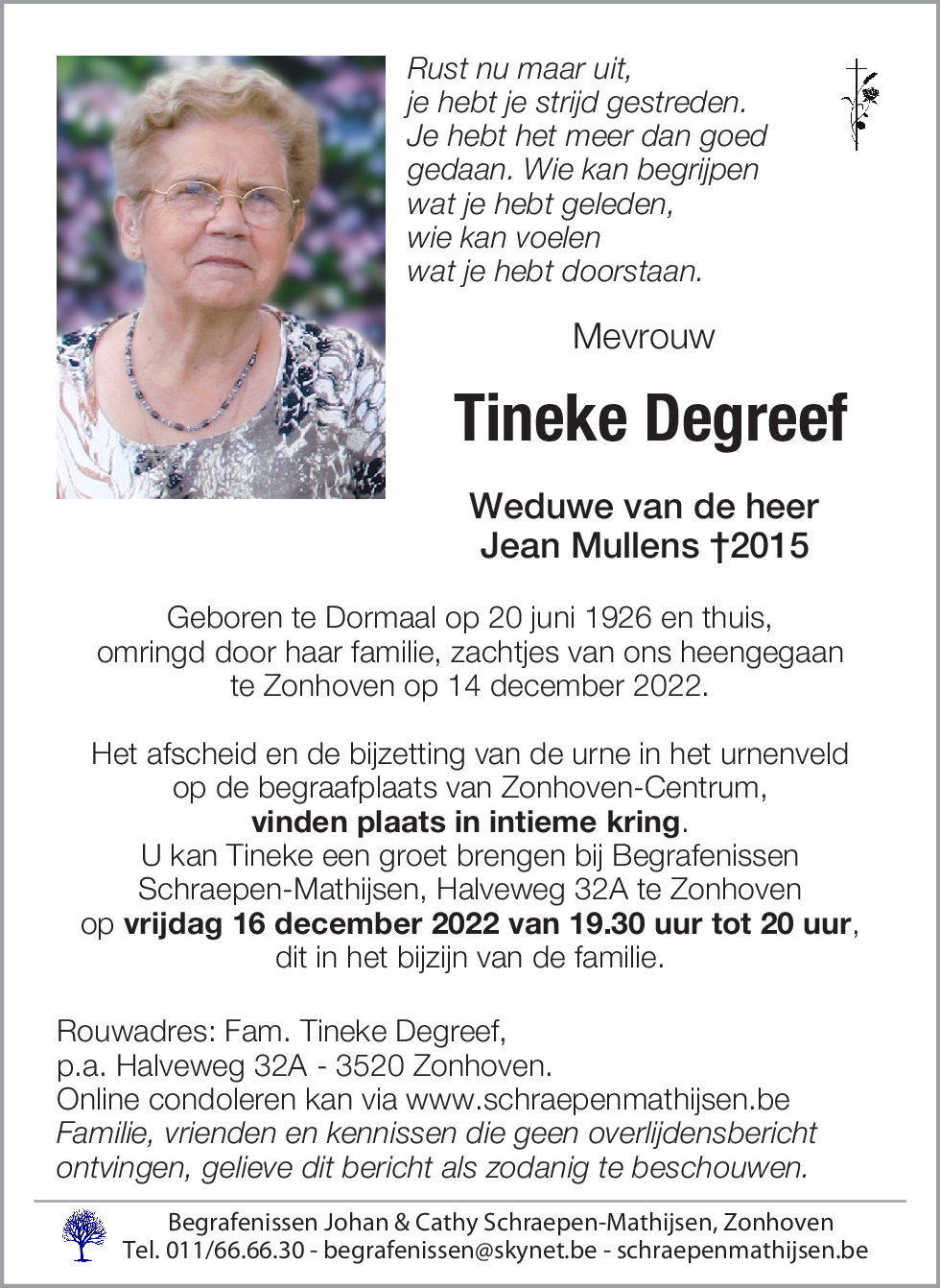 Tineke Degreef