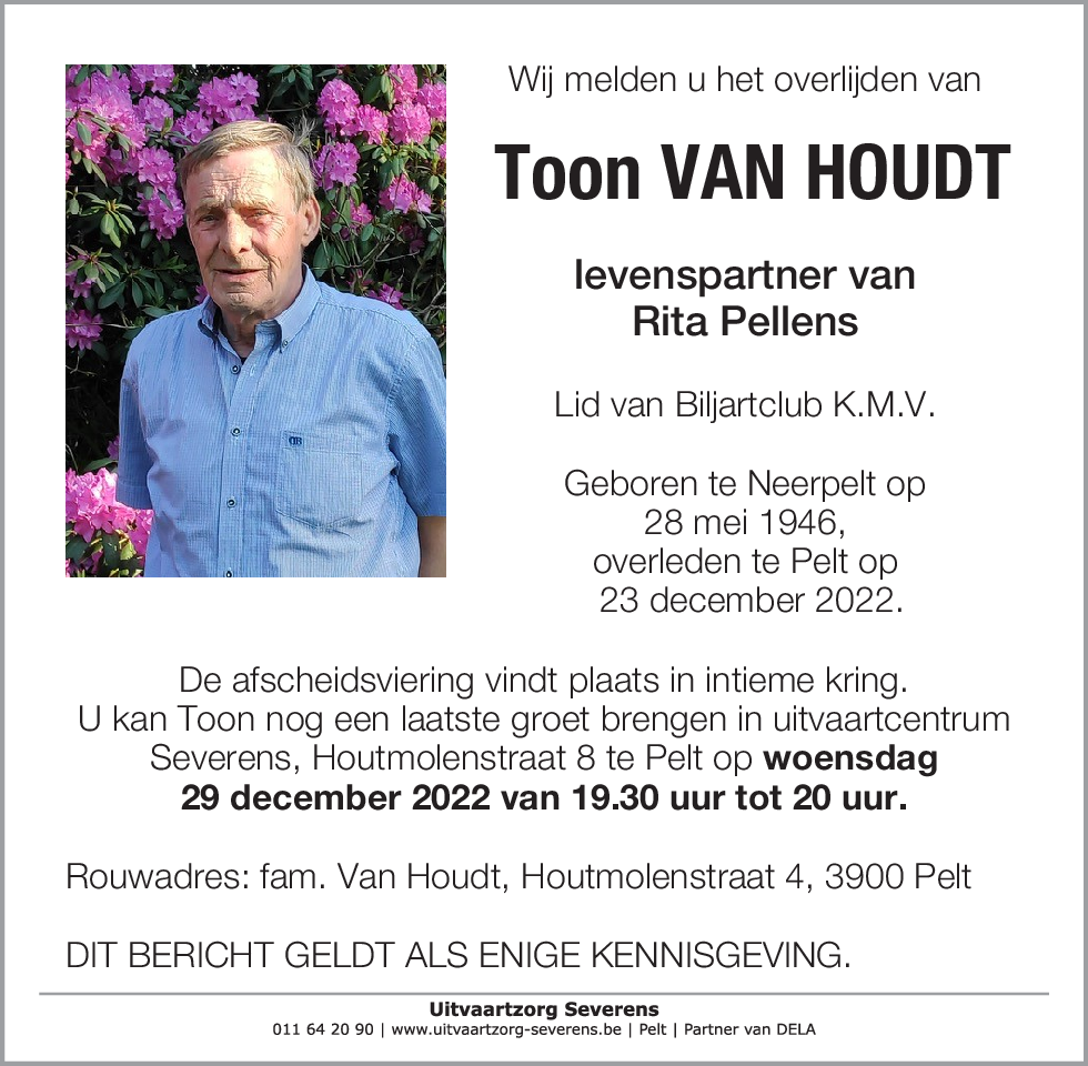 Toon Van Houdt