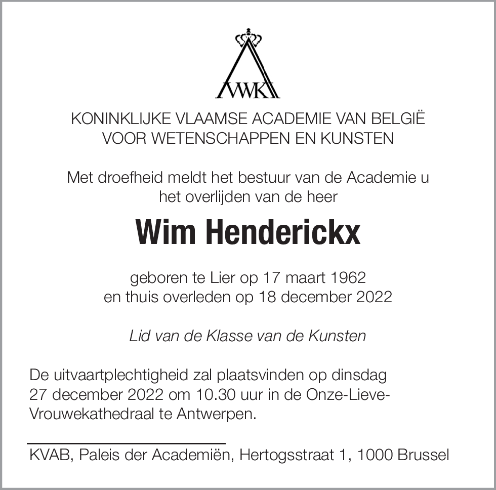Wim Henderickx