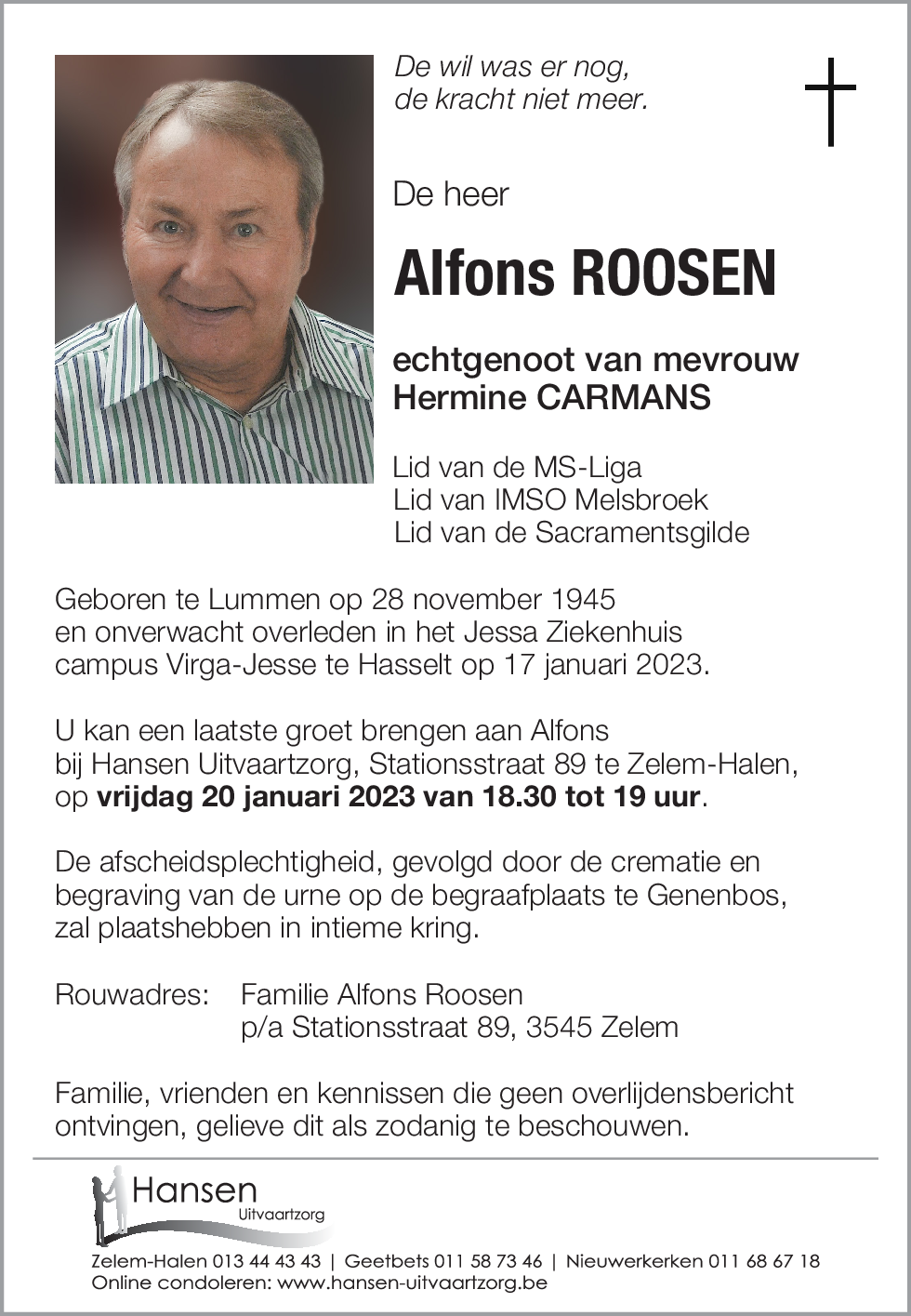 Alfons ROOSEN