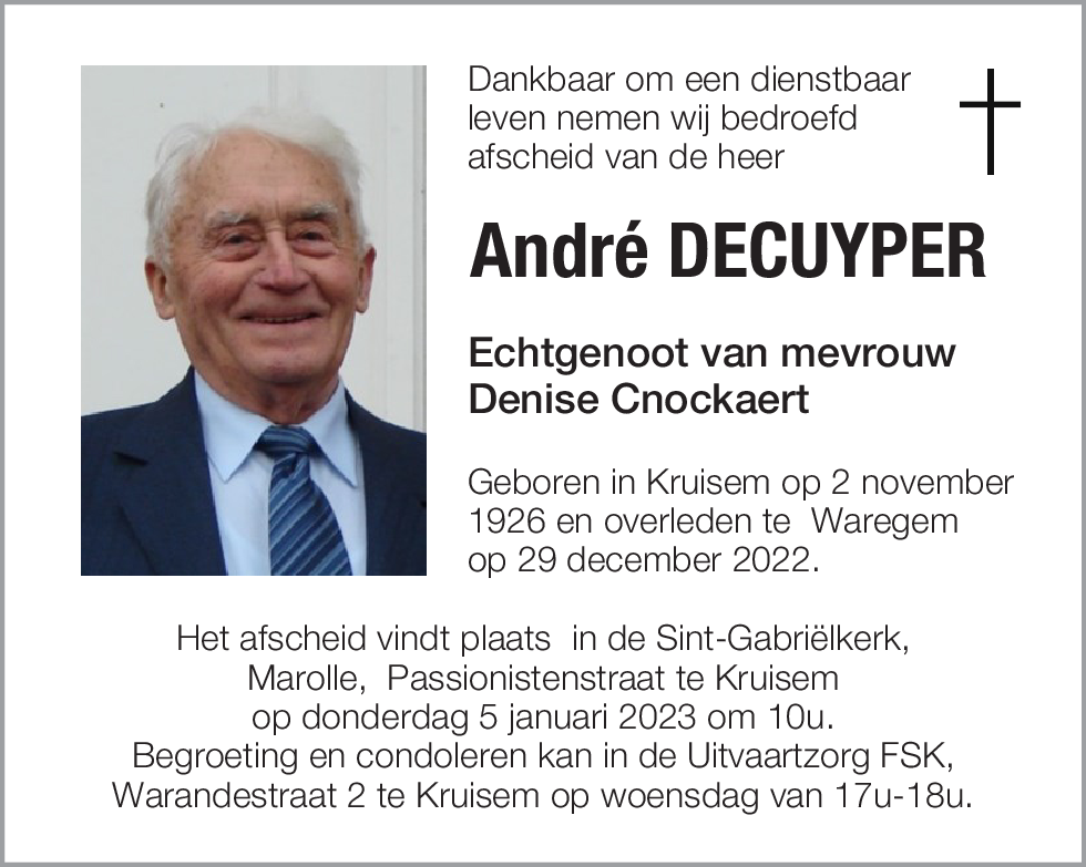 André Decuyper
