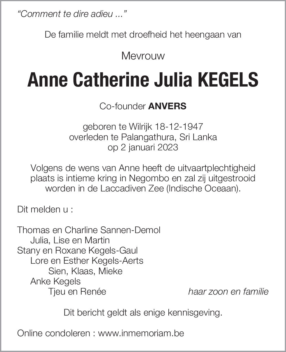 Anne Kegels
