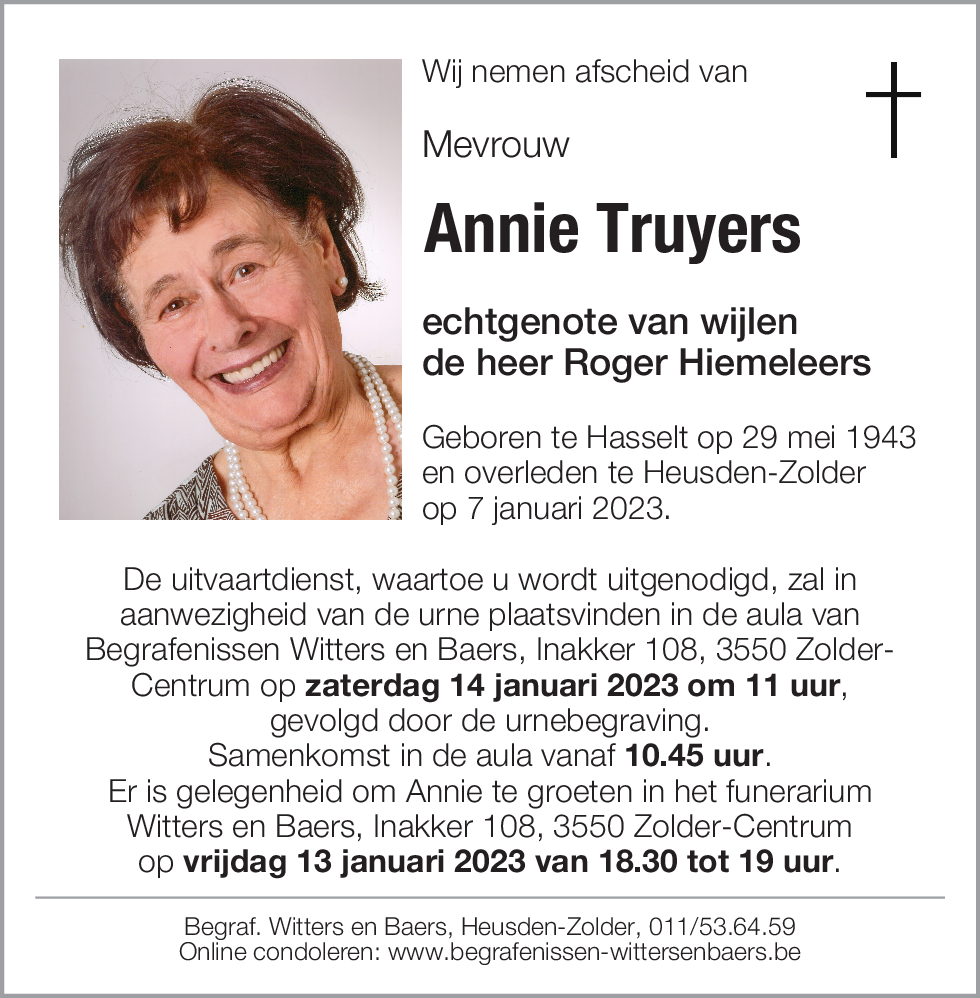 Annie Truyers