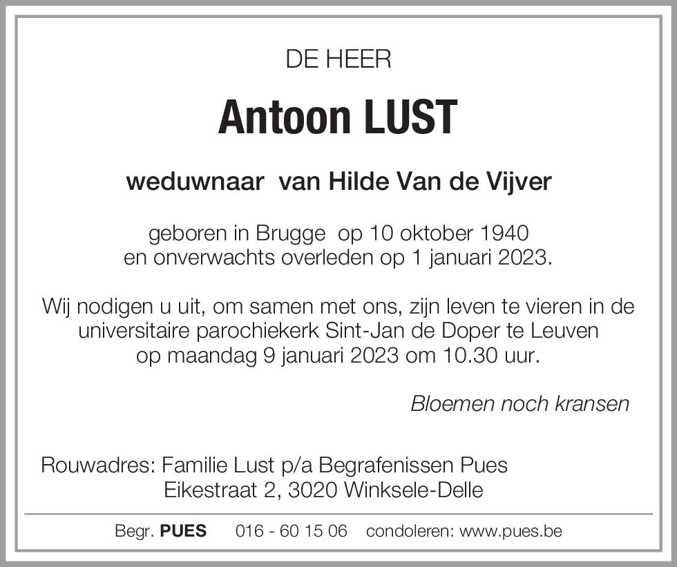 Antoon Lust