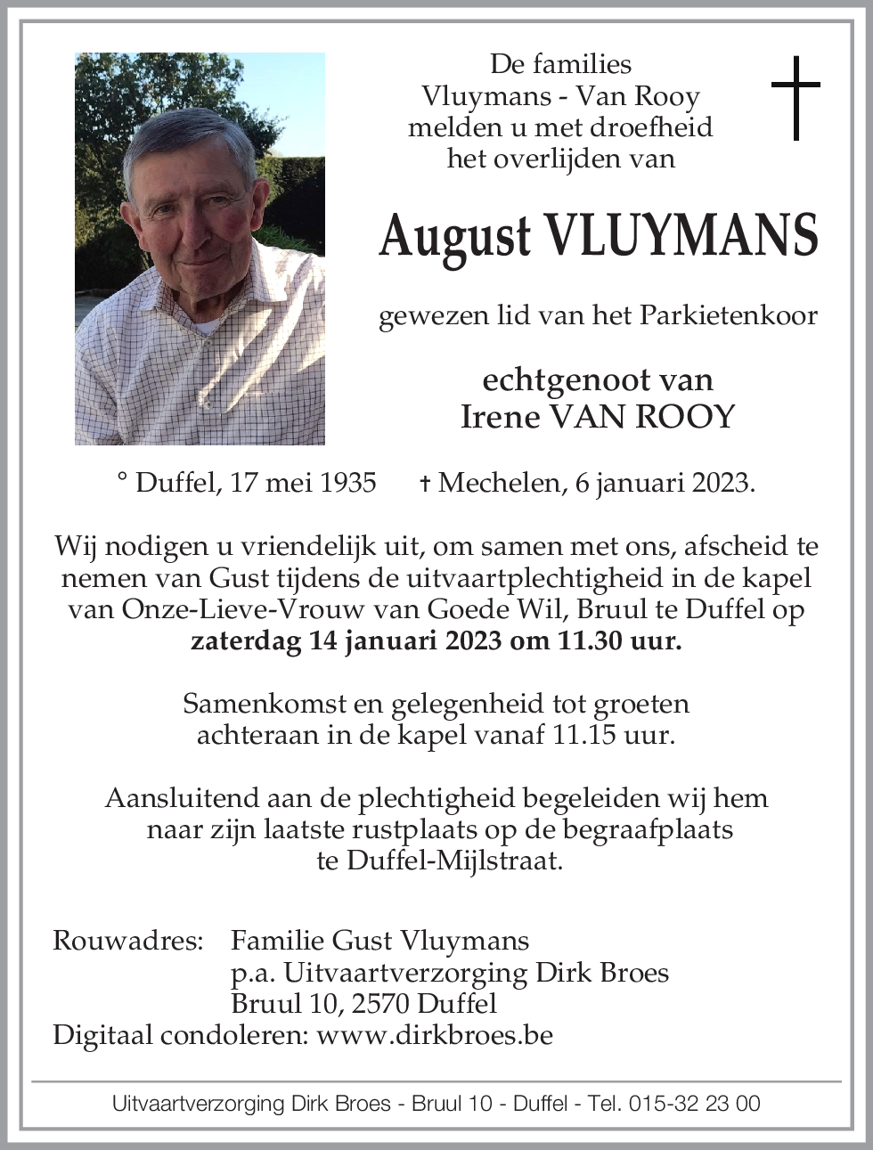 August Vluymans