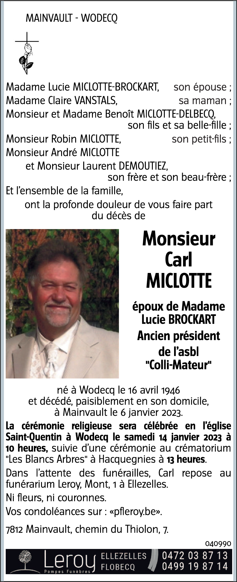 Carl Miclotte