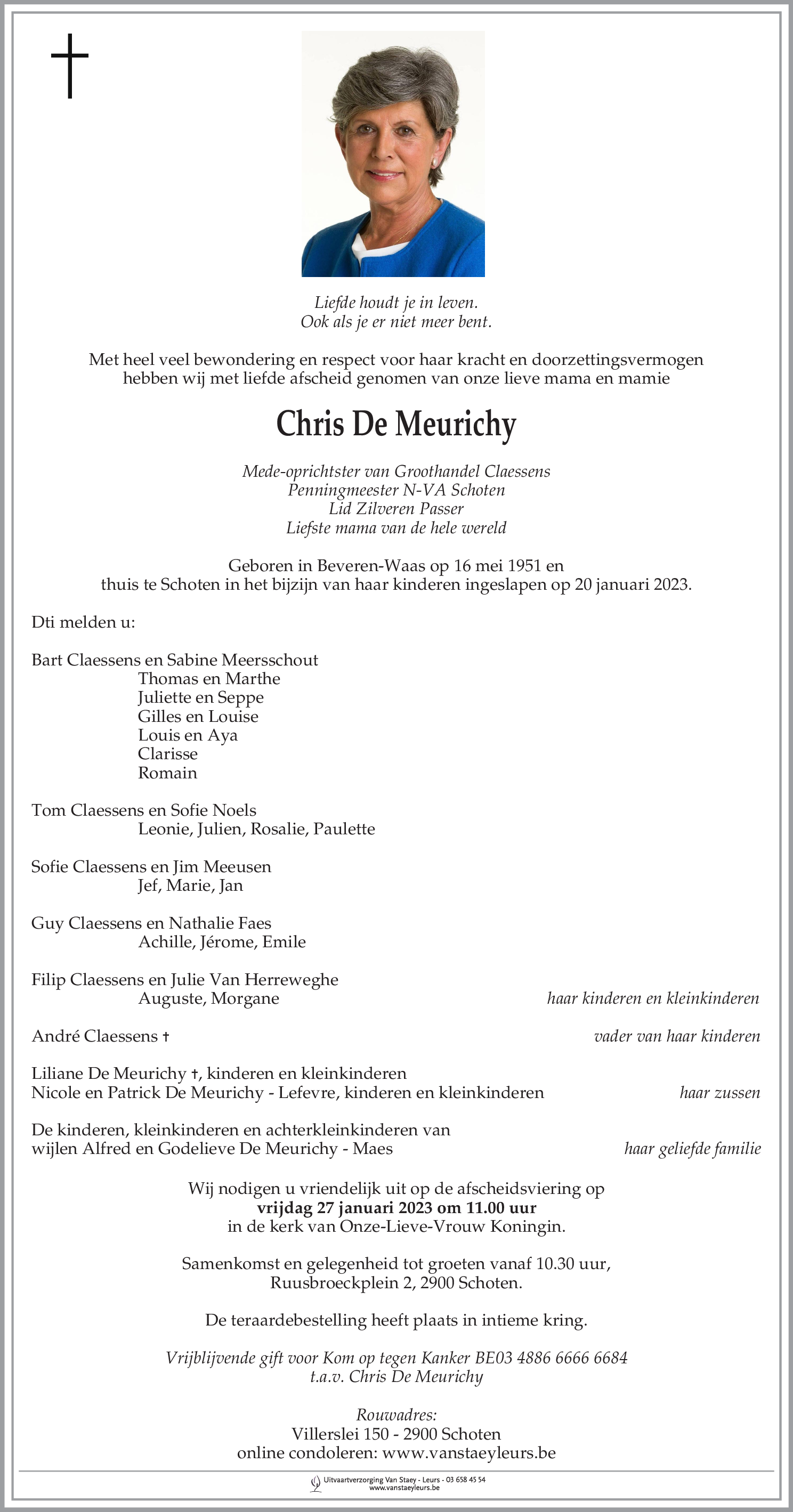 Christianne De Meurichy