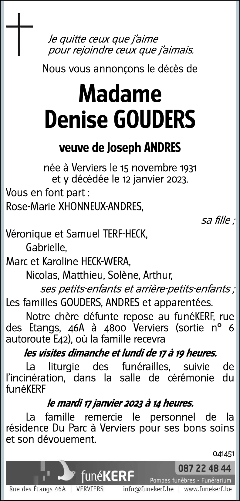 Denise GOUDERS