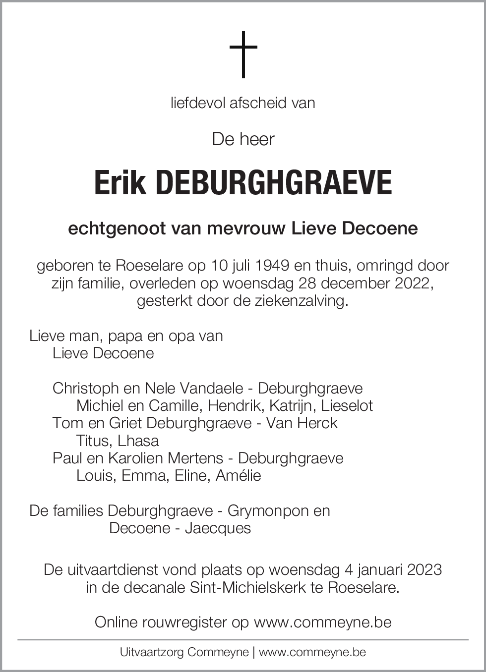 Erik Deburghgraeve