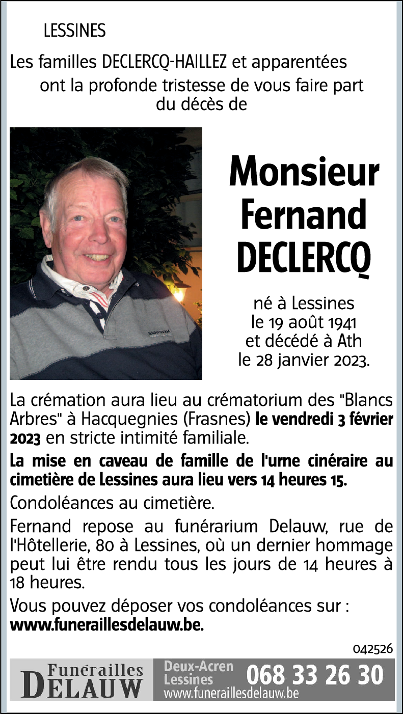 Fernand DECLERCQ