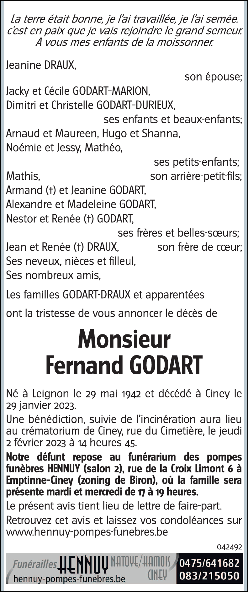 Fernand GODART
