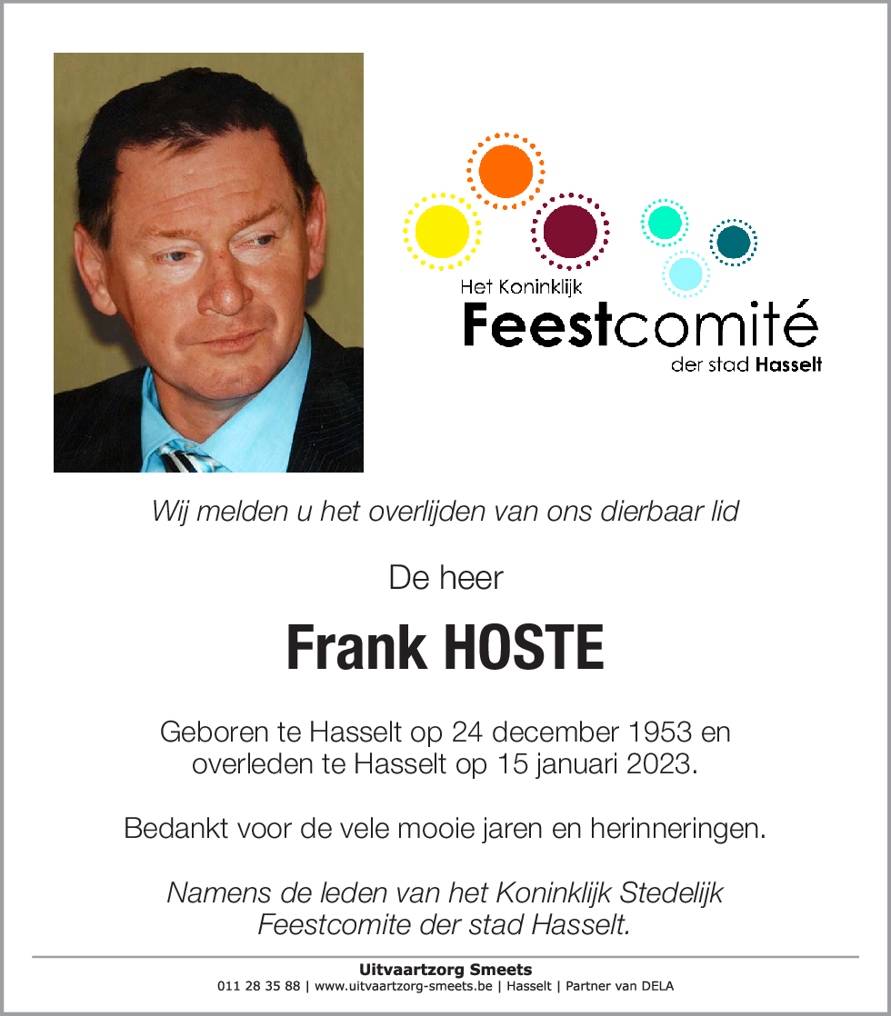 Frank Hoste